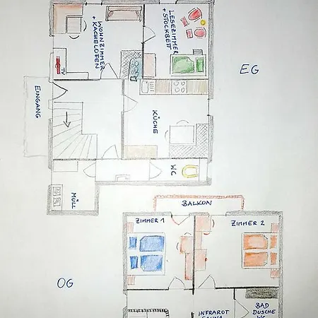 Ferienhaus Lorenz Holiday home Strengen
